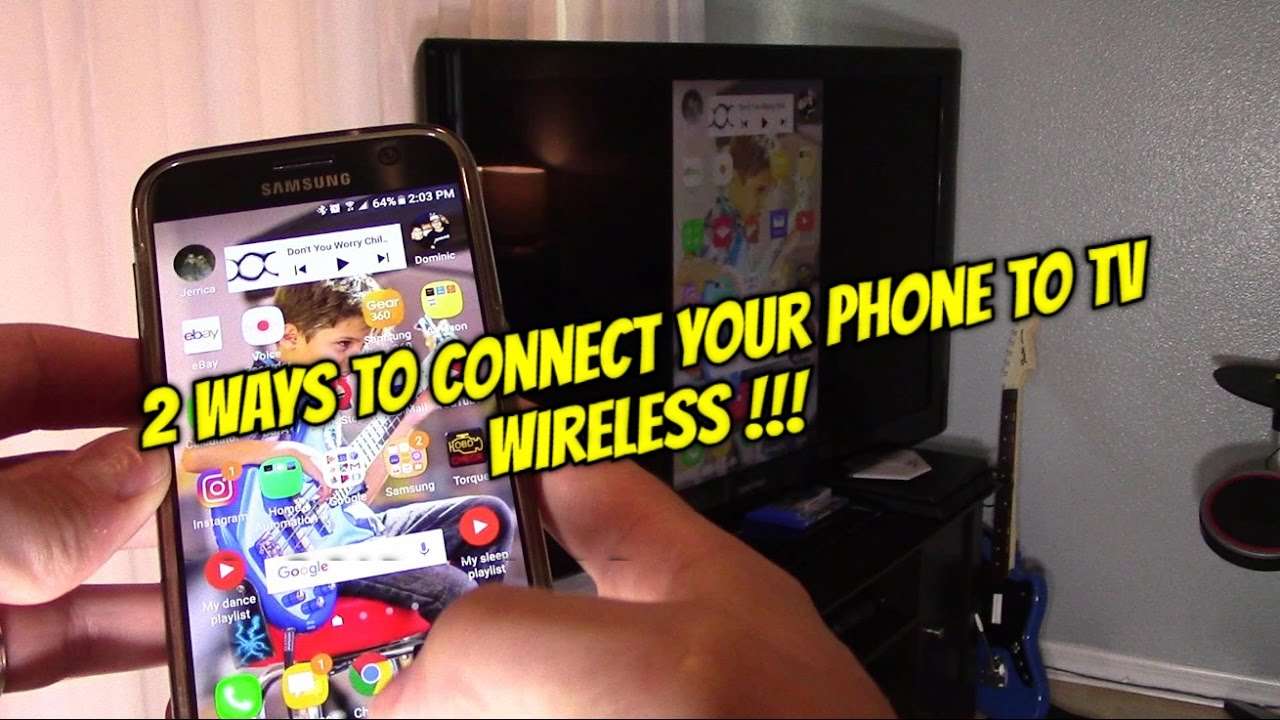 2 Ways How to Connect Android Phones Tablets to TV Wireless !!!