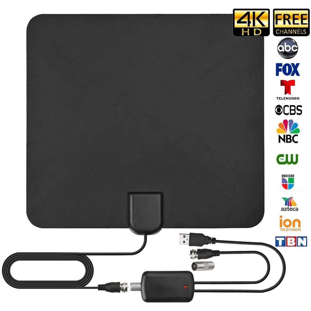2020 Best 120 Miles Long Range TV Antenna Freeview Local Channels ...