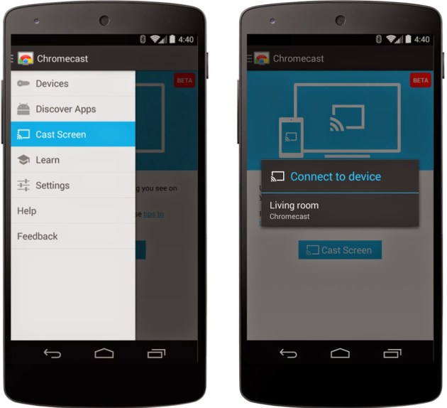 [APK Download] Chromecast app update activates Cast Screen feature for ...