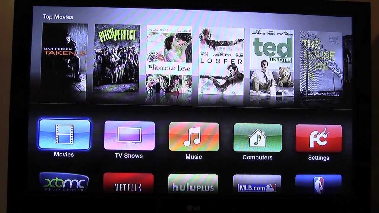Apple TV 2 Jailbroken with (KODI) XBMC