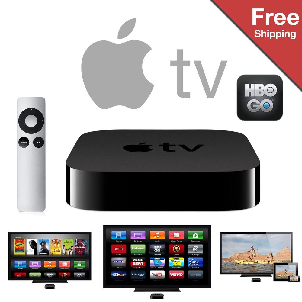 Apple TV 3rd Generation Digital 1080p HD Media Streamer (MD199LL/A) NEW ...