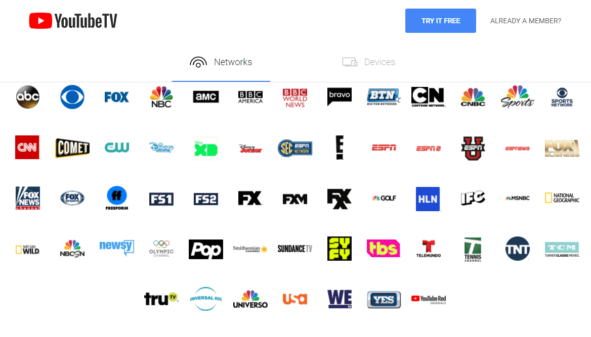 Best Live TV Streaming Service Providers in 2019