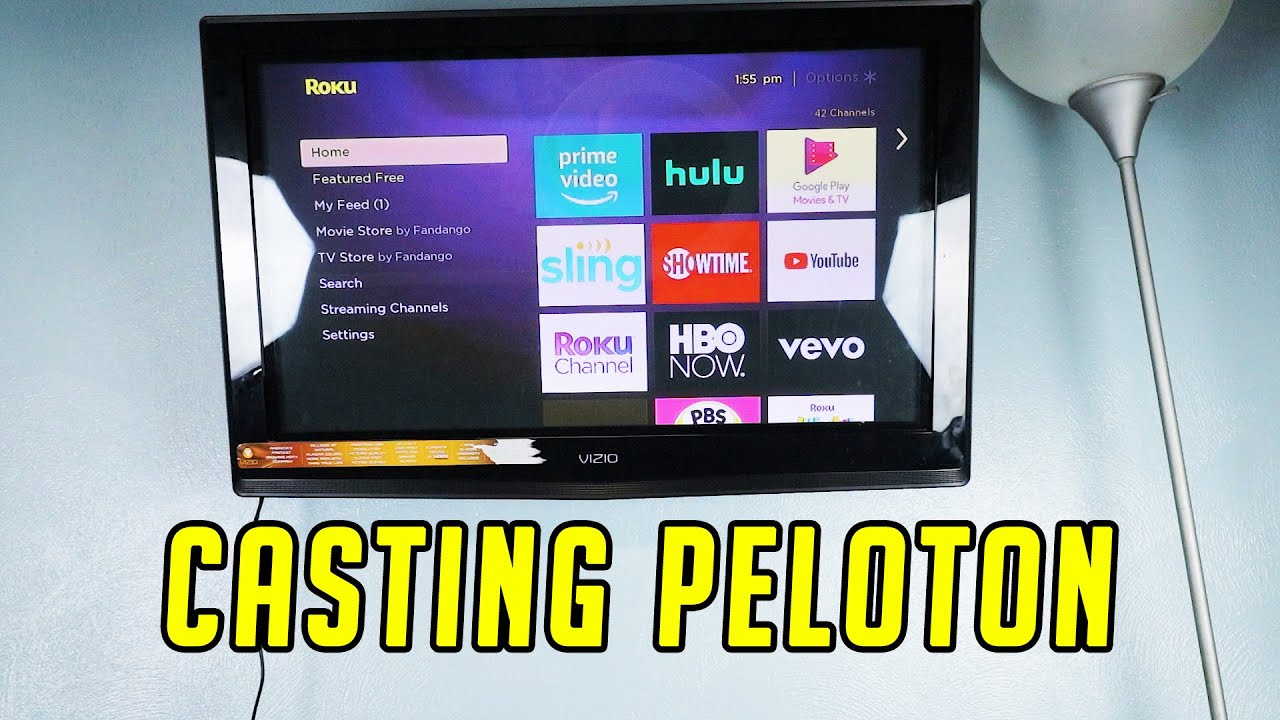 Cast Peloton App To TV