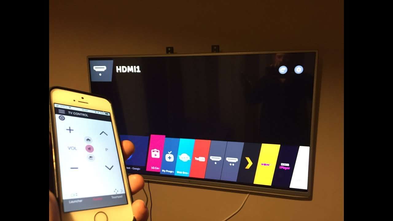 Connecting LG Smart TV to your iPhone