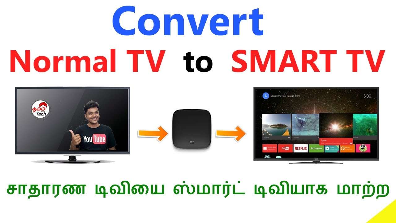 Convert Normal TV to Smart TV