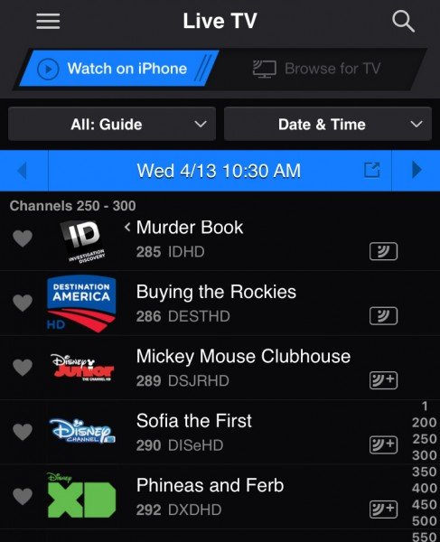 DIRECTV App Update Adds More Disney &  Local Live Streams