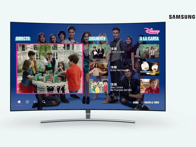 Disney Channel en exclusiva para las Smart TVs de Samsung ...