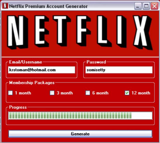 Free netflix account email and password Hack generator working in 2020 ...