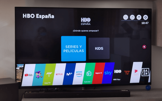 HBO ya disponible en los TV Smart TV de LG