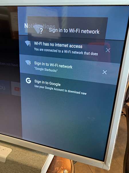 How do I connect my Philips Android TV to a network that requires a ...