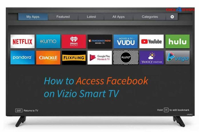 How to access Facebook on Vizio Smart TV