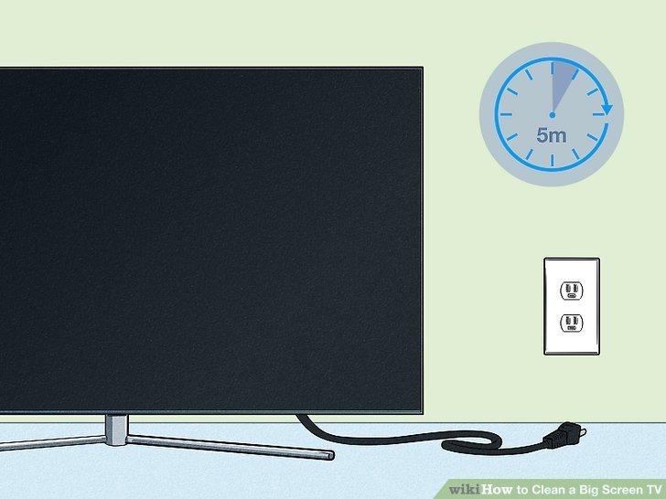 How to Clean a Big Screen TV (with Pictures)
