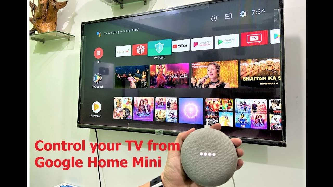 How to Connect &  Control TV from Google Home Mini