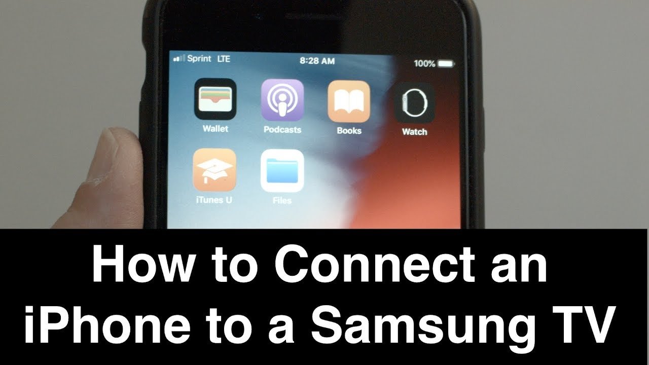 How to Connect iPhone to Samsung Smart TV