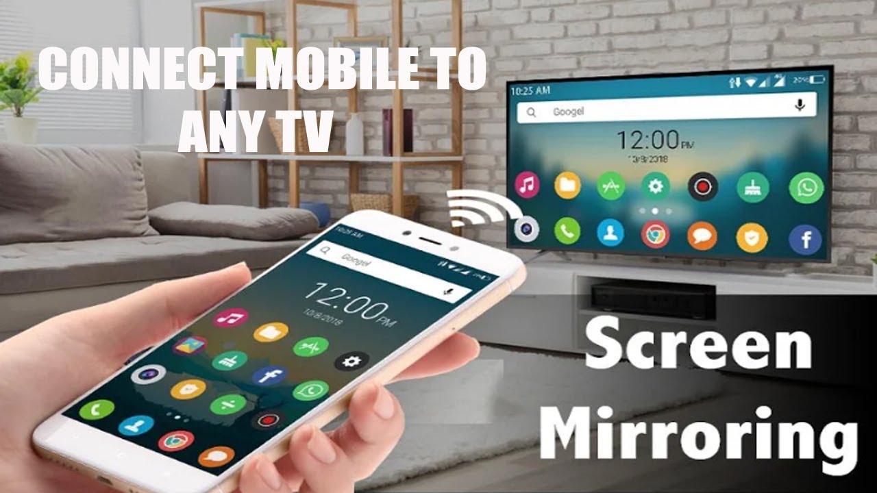HOW TO CONNECT MOBILE PHONE TO TV