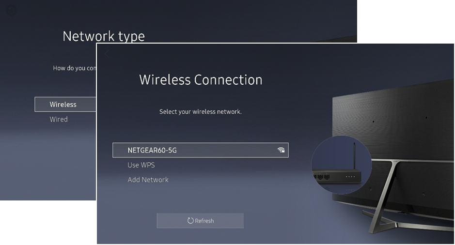 How to Connect Samsung Smart TV to Internet Connection ...