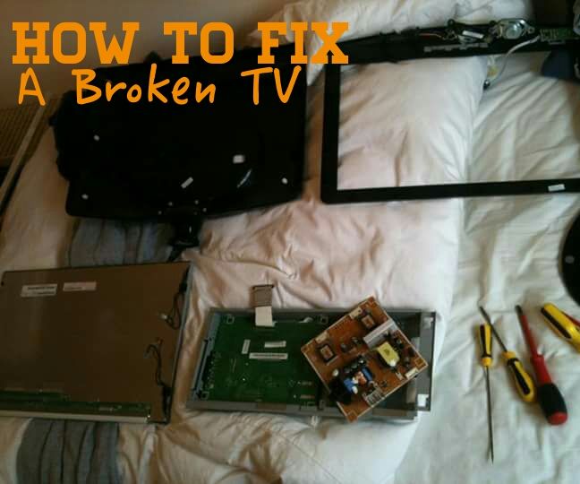 How to Fix a Broken TV : 7 Steps