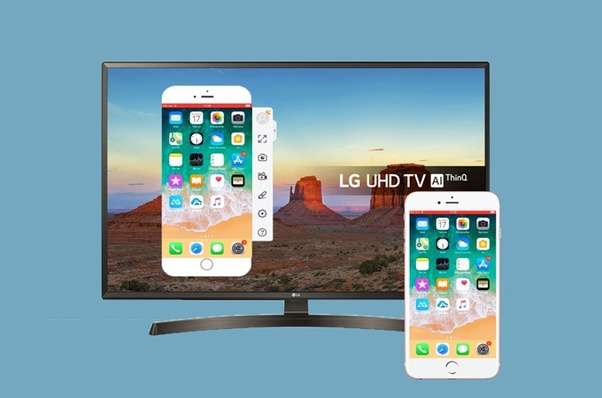 How to mirror an iPhone 7 onto an LG Smart TV