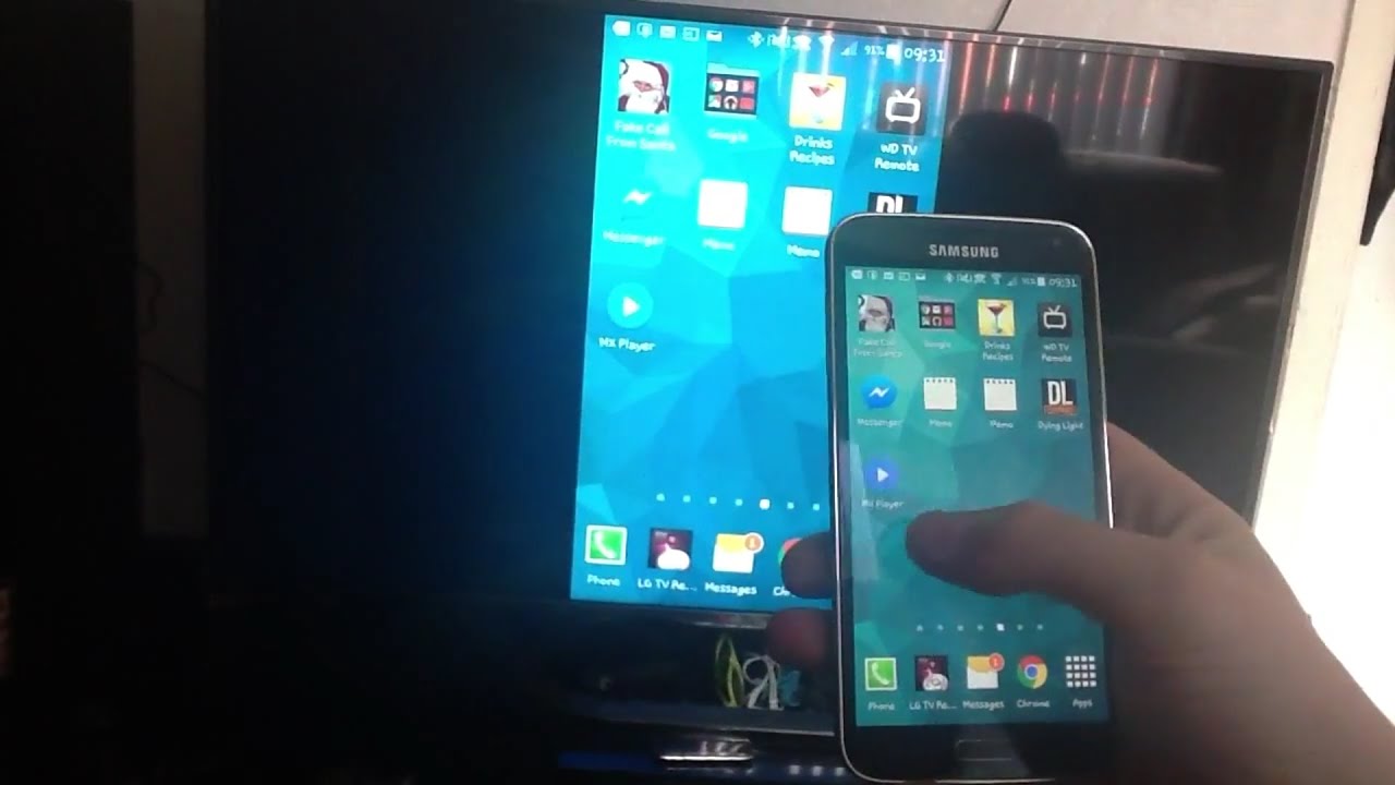 How to mirror your phone screen to your tv wireless to ...
