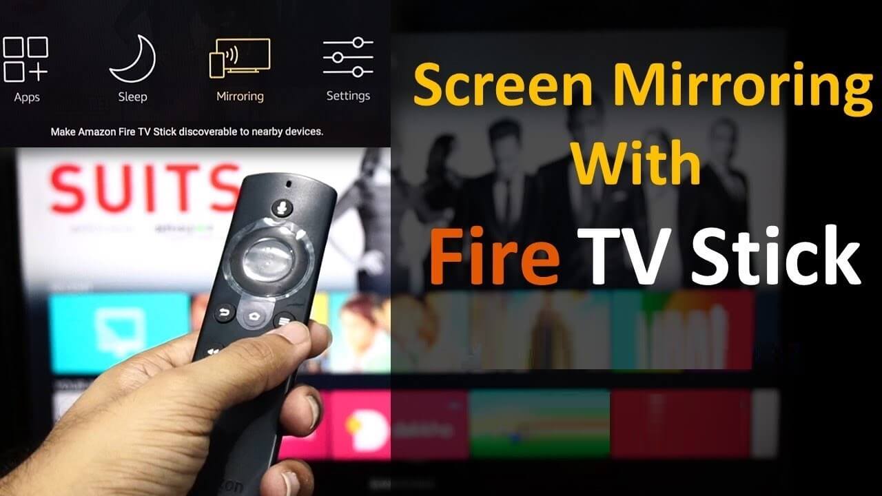 How To Mirror/Cast iPhone to Fire TV/Stick