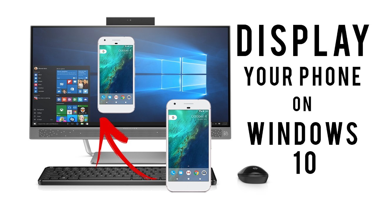 How to Mirror/Project Your Phone to Windows 10 PC [Without ...