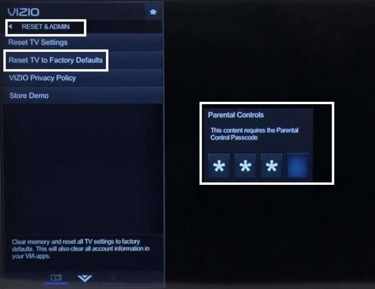 How to Reset Vizio Smart TV [Soft and Factory Default]