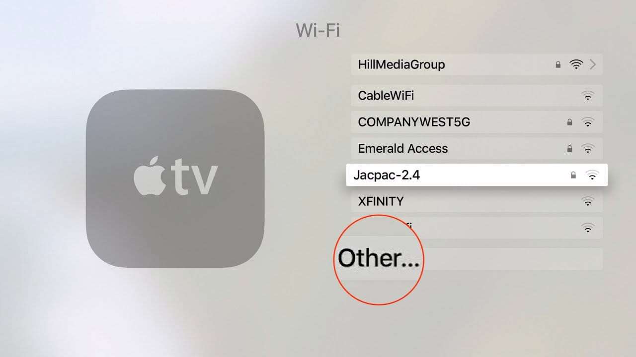 How to reset your old password on your Apple TV