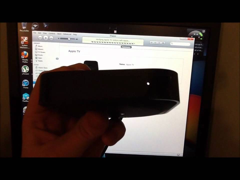 How To Restore an Apple TV On Computer