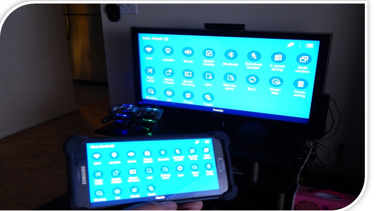 how to screen mirror samsung galaxy to your PC and TV ...
