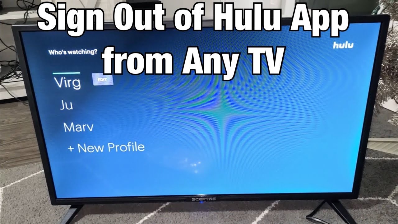 How To Sign Out Hulu On Roku