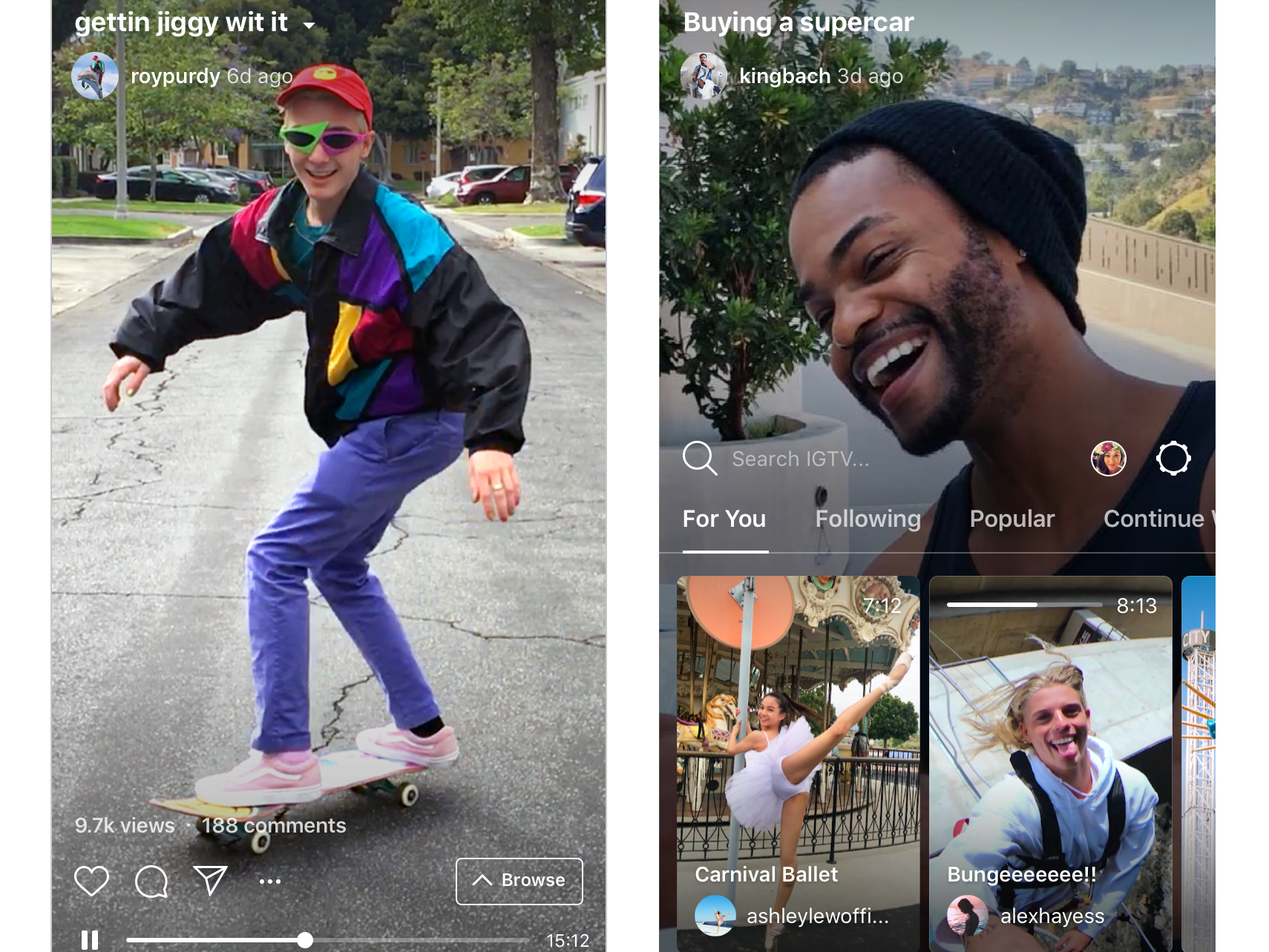 How to use IGTV, the new Instagram app for watching and ...