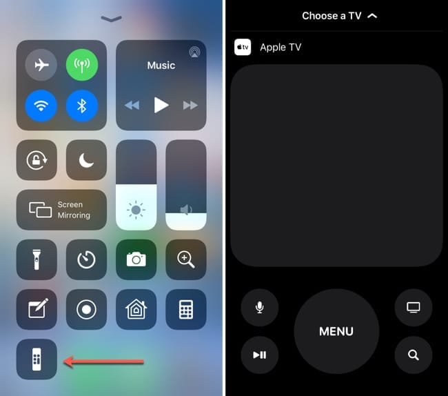 How to use the Apple TV Remote app on iPhone