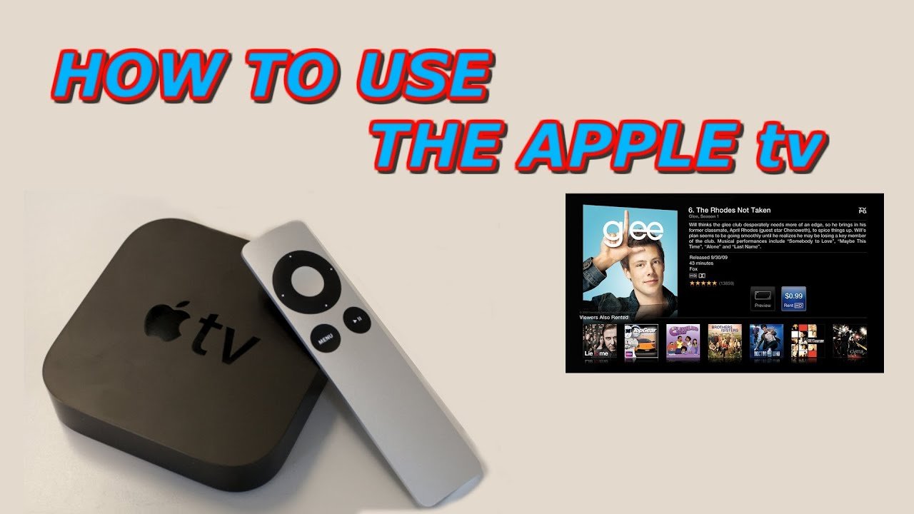 How To Use The Apple tv