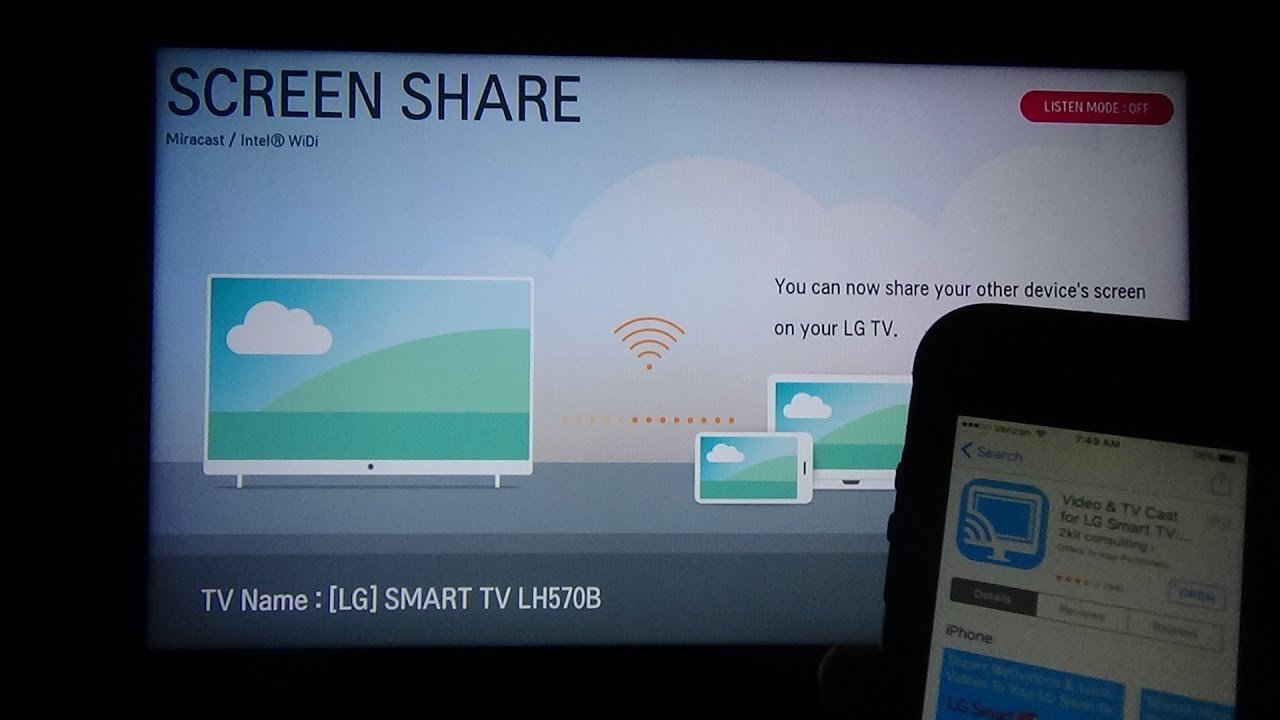 How To Use Video &  TV Cast For LG Smart TV