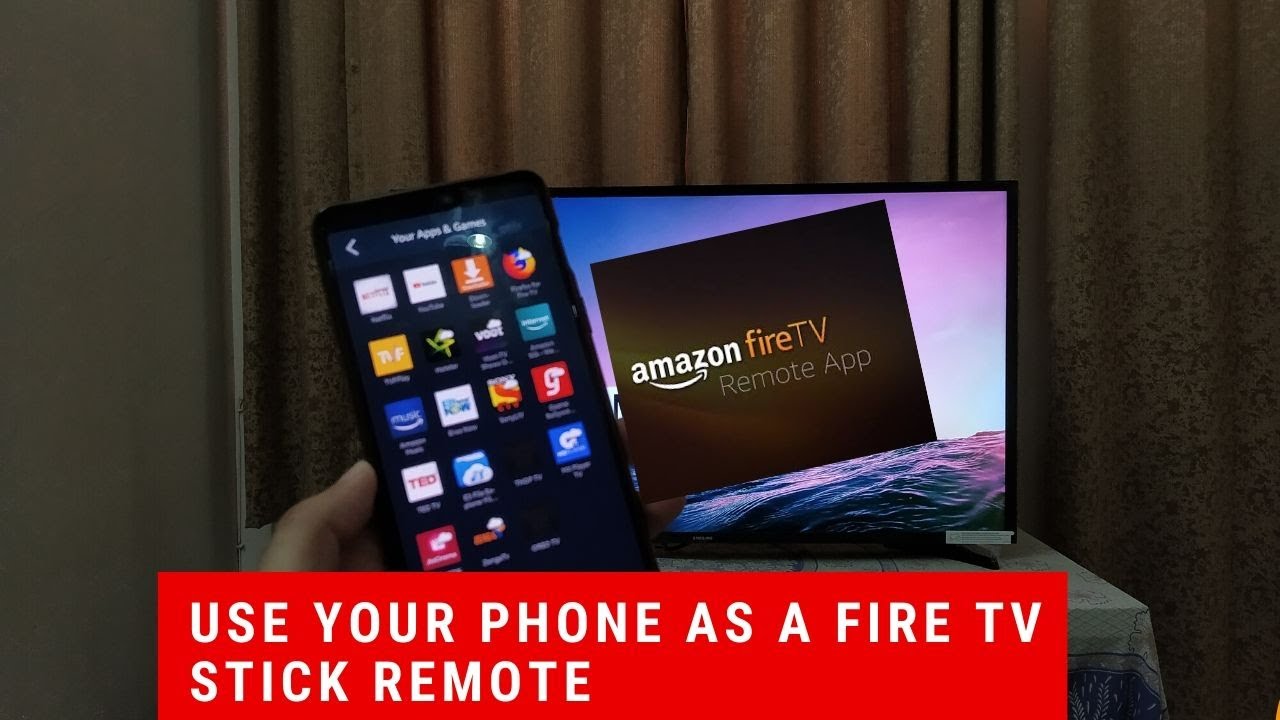 How To Use Your Phone As A Fire TV Stick Remote
