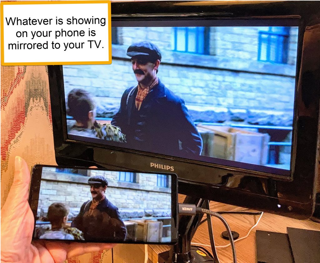 How to use your phone to watch movies on your TV