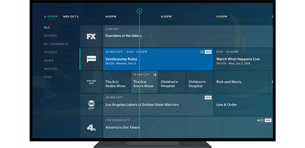 Hulus updated live TV guide shows up on Apple TV, Roku ...