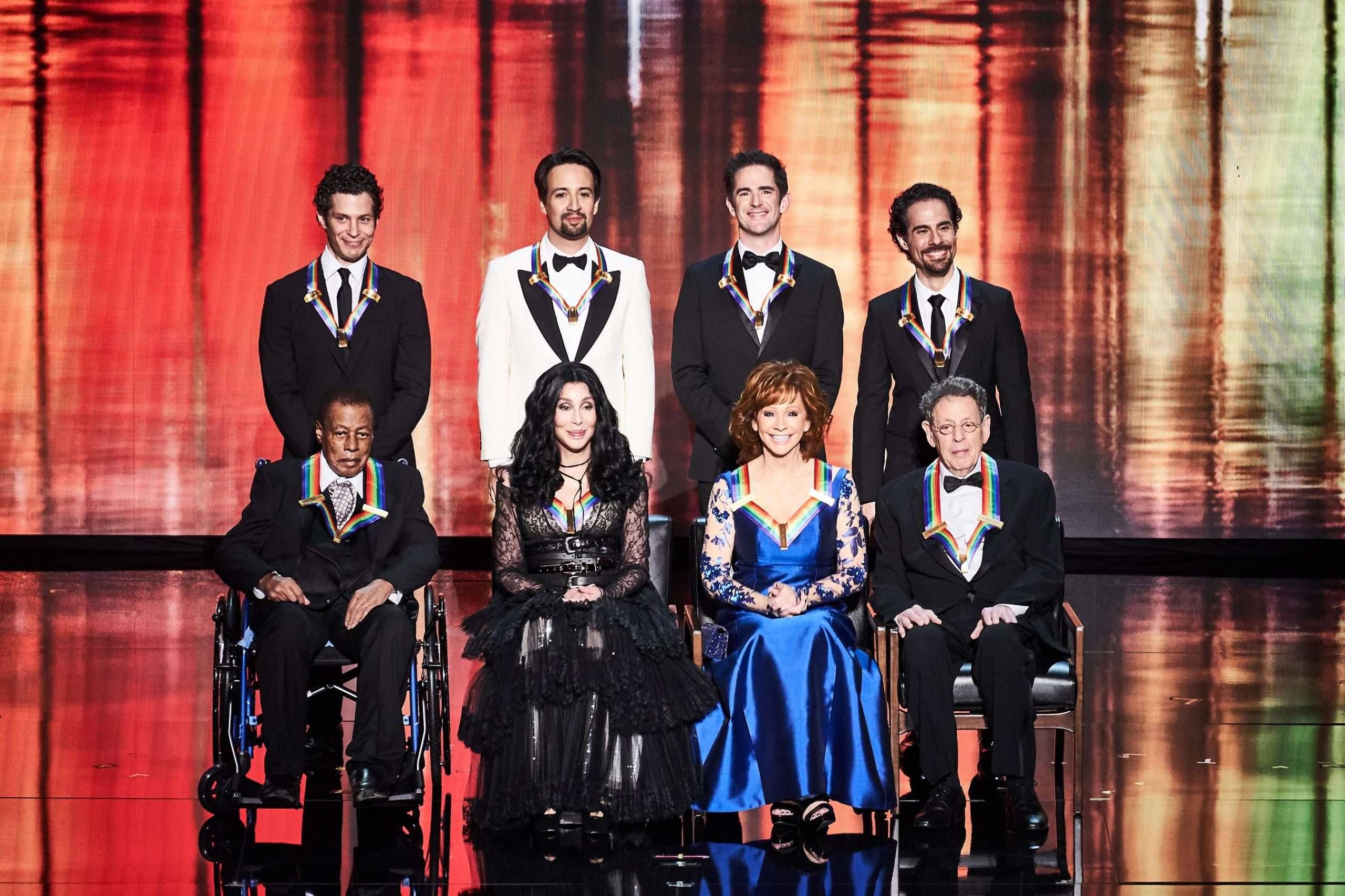 Kennedy Center Honors pay tribute to Cher, Reba, Philip Glass, Hamilton