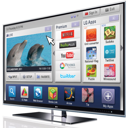 LG makes a dash for TV apps  The Register