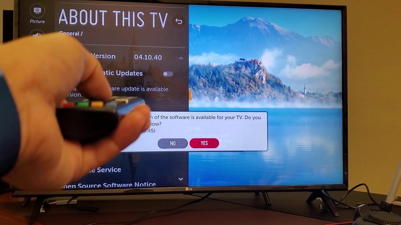 LG Smart TV: How to Update System/Firmware Software ...