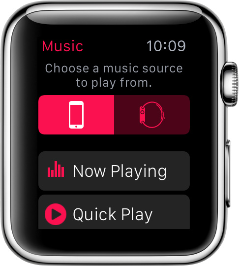 Listen to music on your Apple Watch