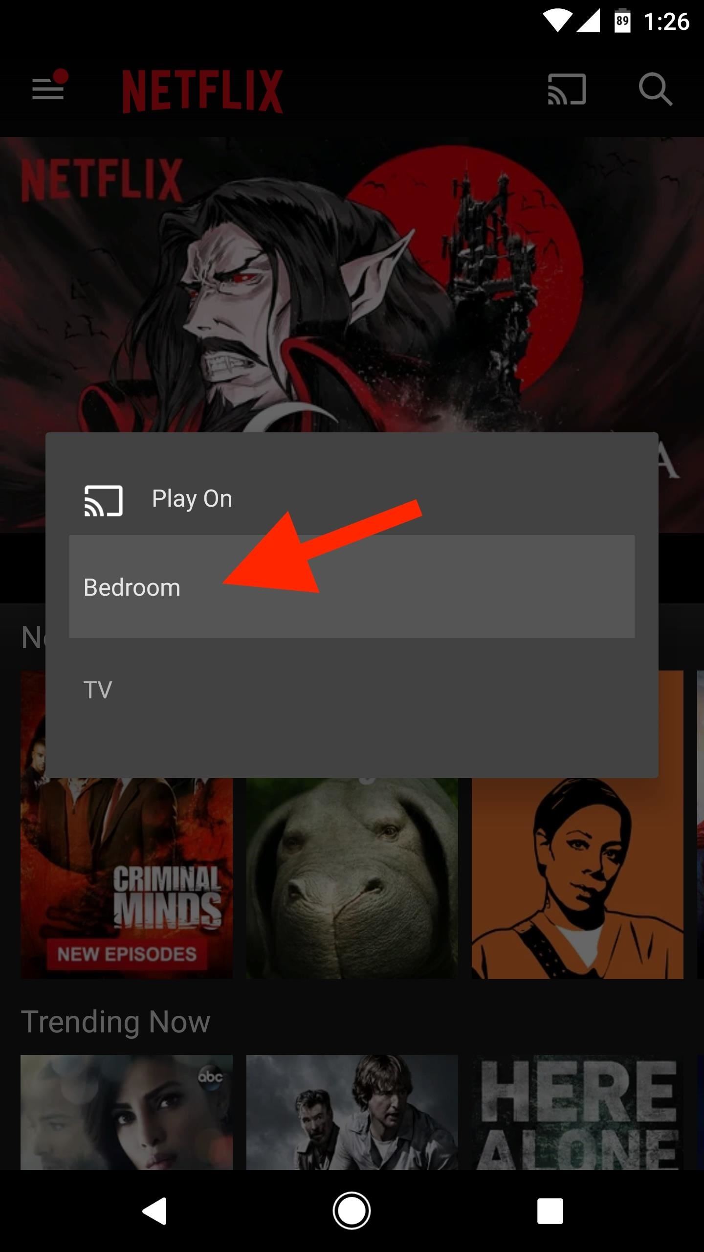 Netflix 101: How to Cast Shows &  Movies from Your Phone to ...