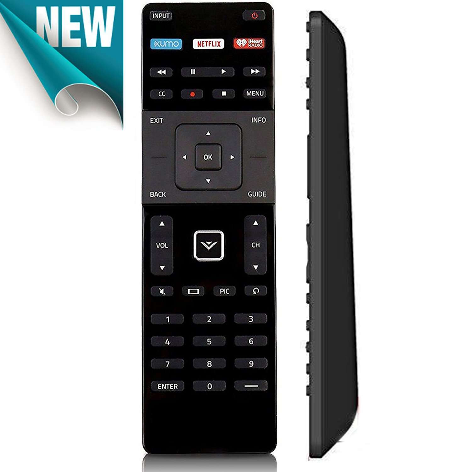 New Remote Controller XRT122 fit for VIZIO Smart TV E40X ...