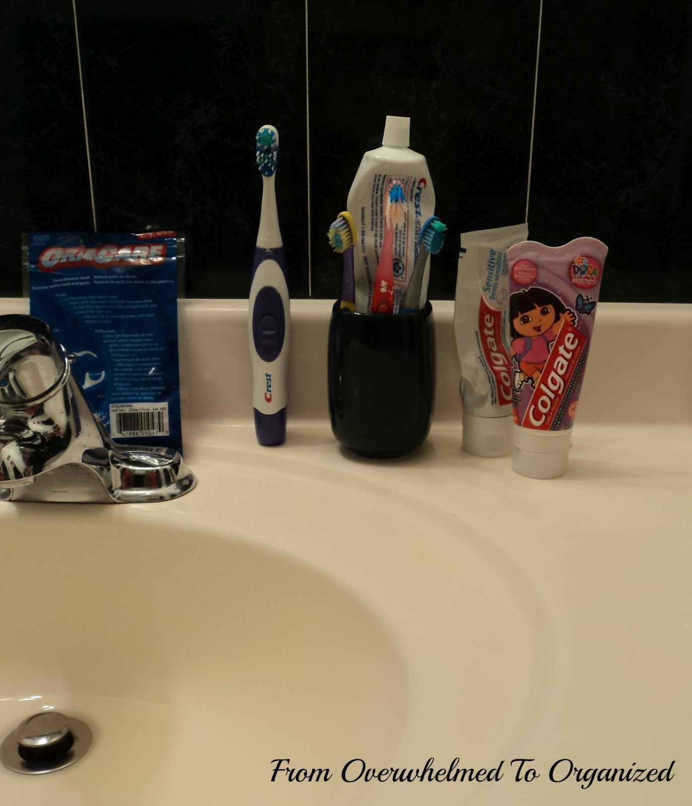 No More Toothpaste In My Sink!