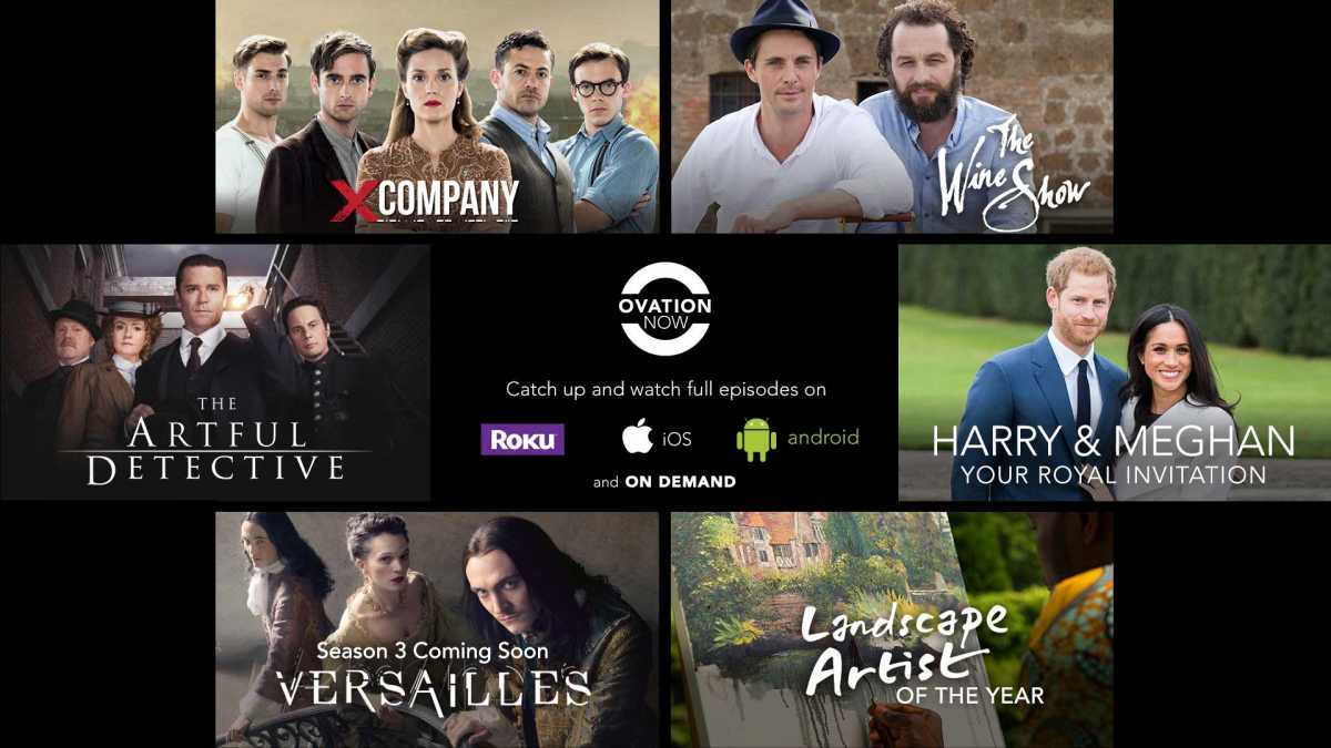 OVATION NOW APP LAUNCHES ON APPLE TV, ANDROID AND iOS