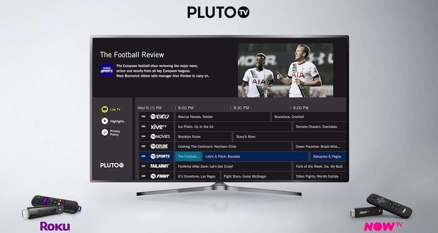 Pluto TV rocks up on Roku in UK