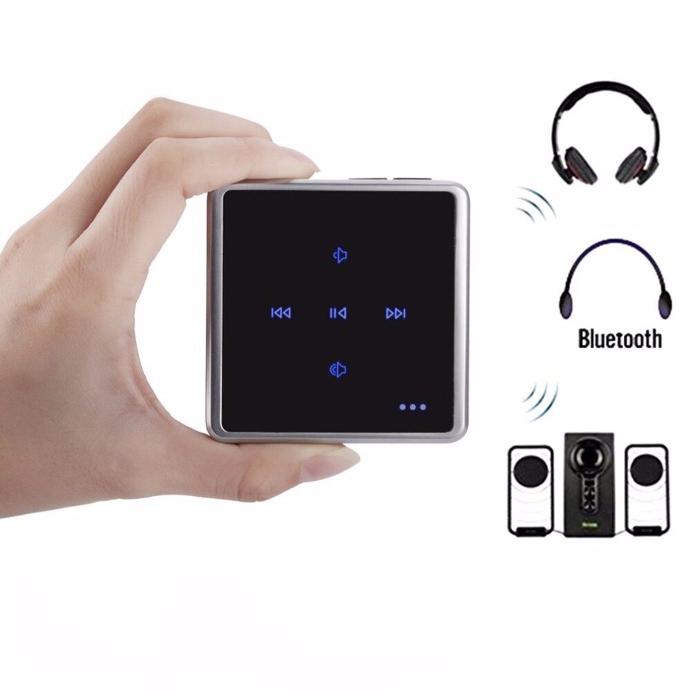 Portable 2 In 1 Wireless Bluetooth Audio Transmitter Receiver Touch Key ...