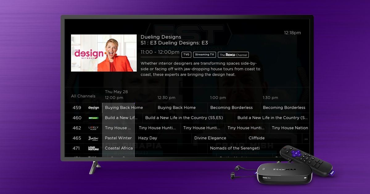 Roku Live TV Guide includes tons of free channels: Here