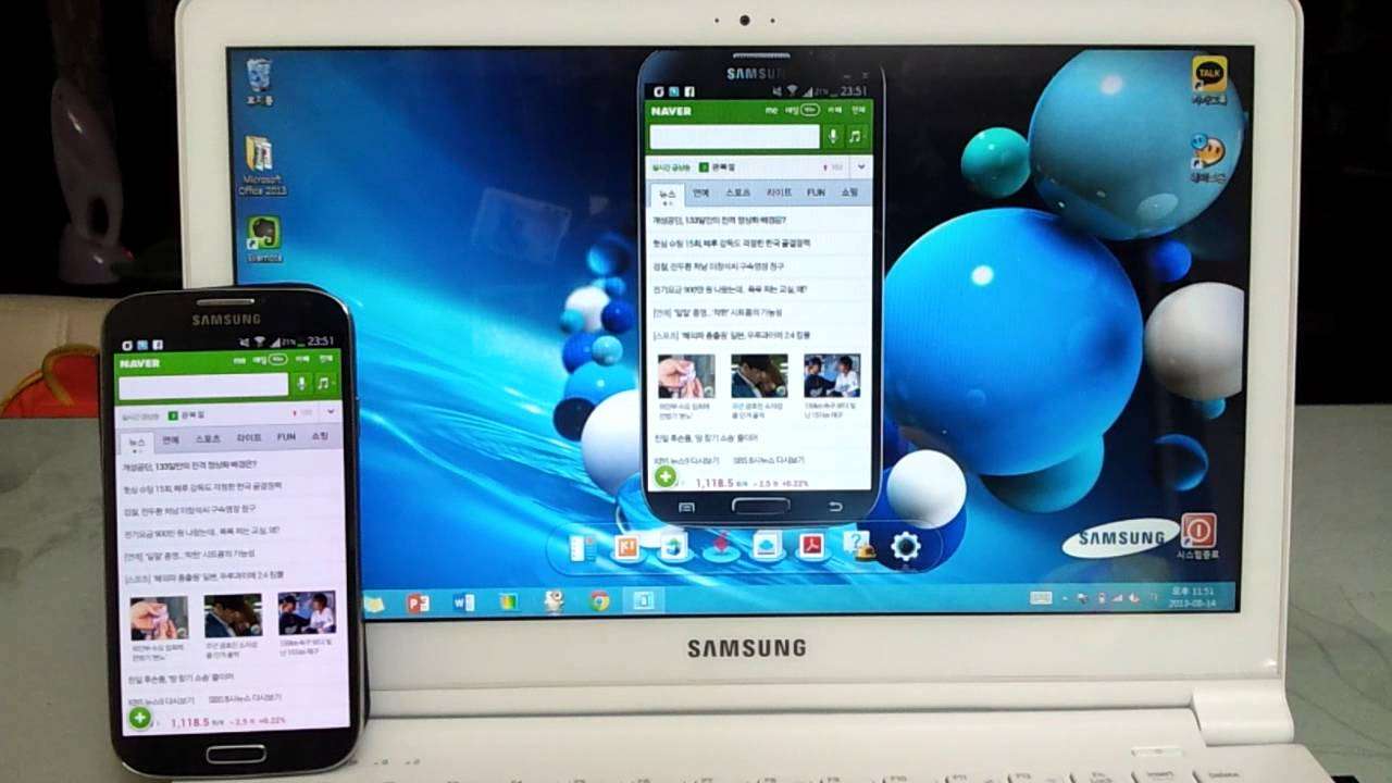 Samsung ATIV SideSync Play, Phone Screen Sharing