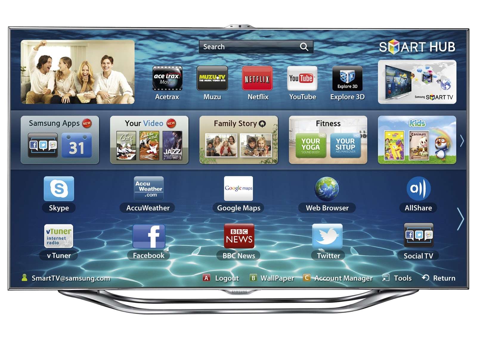 Samsung Smart TV Series 8 8000
